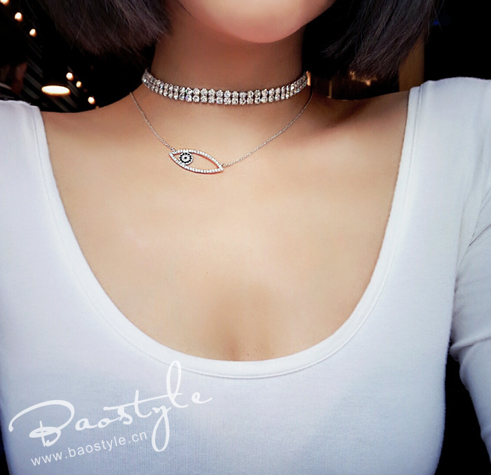 Necklace Choker Multilayer Clavicle Chain Fashion Necklace Ladies Jewelry display picture 11