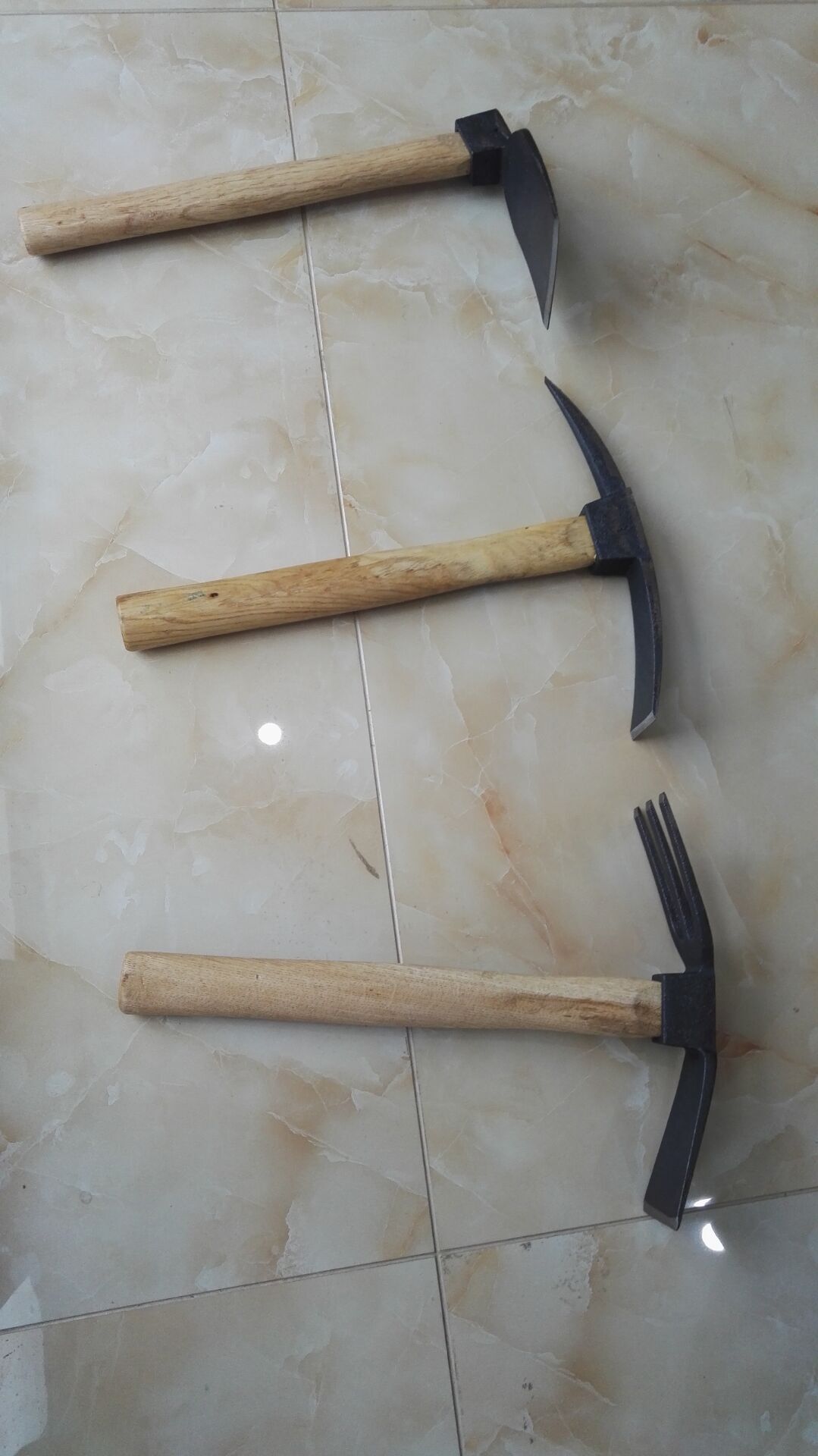 专业供应出口非洲农具园林带柄小锄头