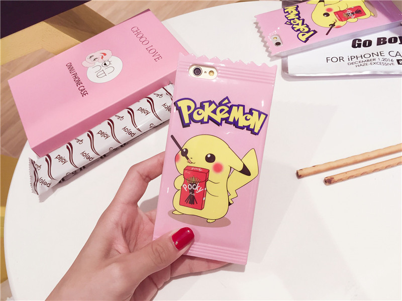 詳情_iphone6splus手機殼 IMD蘋果6糖果比卡丘