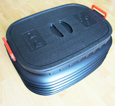 The second generation 60L With cover Large energy vehicle trunk Telescoping storage box (Storage box)