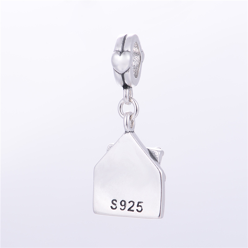 1 Stück Süß Einfacher Stil Eule Flügel Geist Sterling Silber Emaille Inlay Anhänger Schmuckzubehör display picture 45