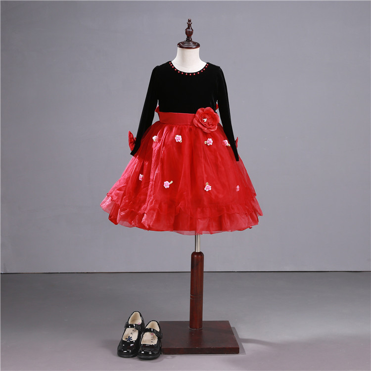 Robes pour fille en velours côtelé - Ref 2046748 Image 21