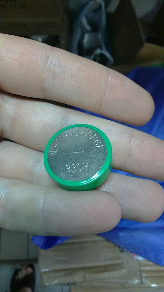 镍氢扣式电池330K 1.2v/扭扣电池330mah毫安