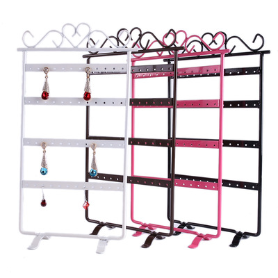 丹源金屬鐵藝48孔耳環架 耳釘耳墜飾品展示架 首飾架 珠寶道具