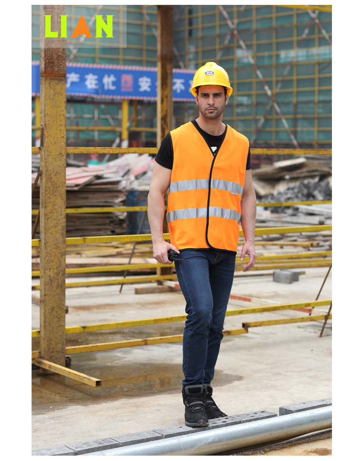 3M反光安全背心马甲 安全服装施工反光衣环卫工人工作服可印字