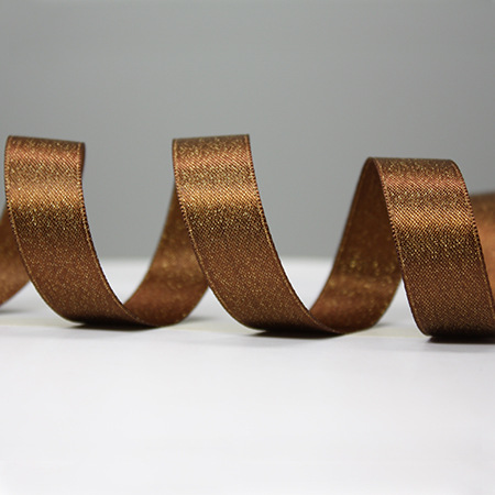 Yao Ming cinta regalo embalaje satén cinta de trama dorada 3,8 CM accesorios para el cabello cinta de trama dorada hecha a mano al por mayor