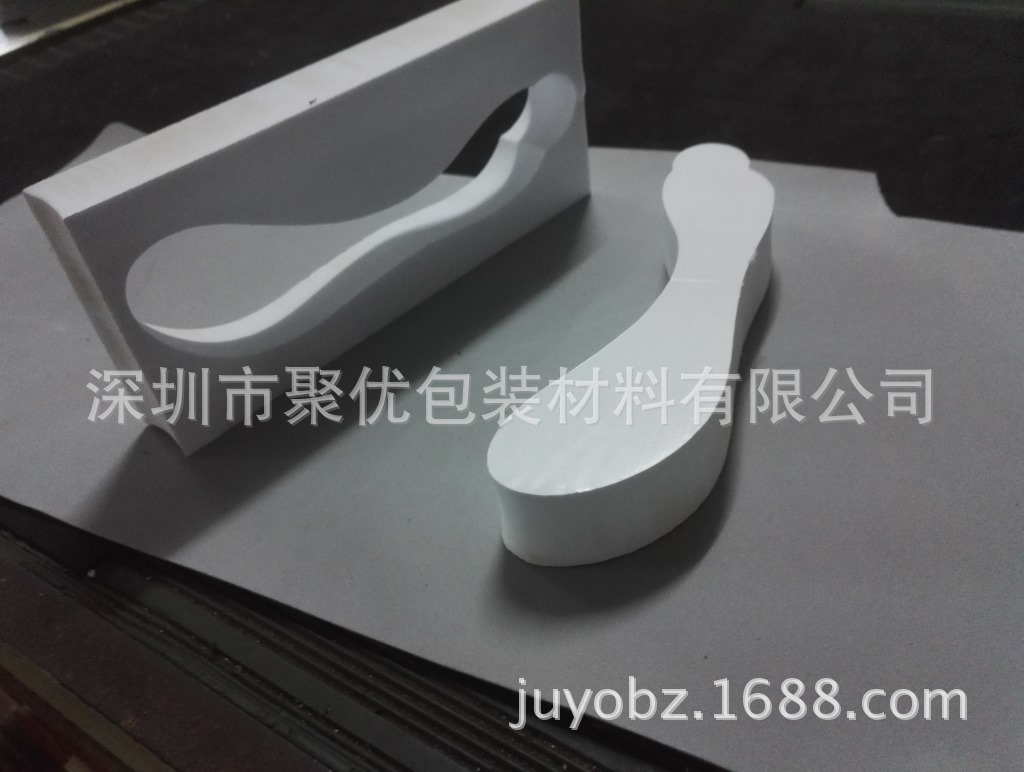 厂家供应性用品包装EVA内衬 白色环保植绒eva成人用品包装内衬