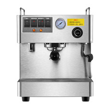 CRM3012意式半自動咖啡機商用 高壓蒸汽雙鍋雙泵咖啡機