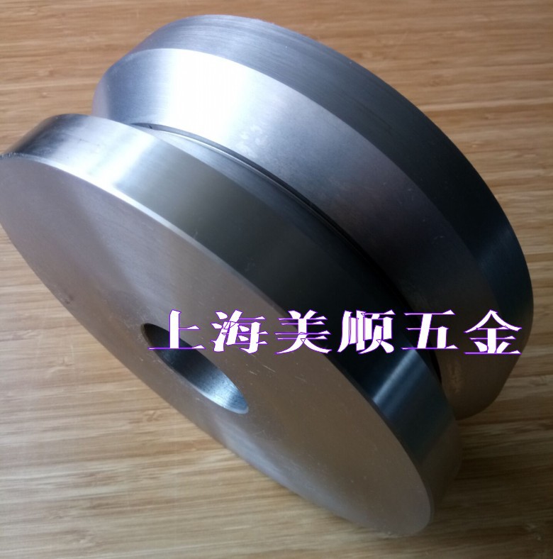 厂家供应美顺定制款8寸重型V型45号钢轨道移动大门槽钢万向脚轮