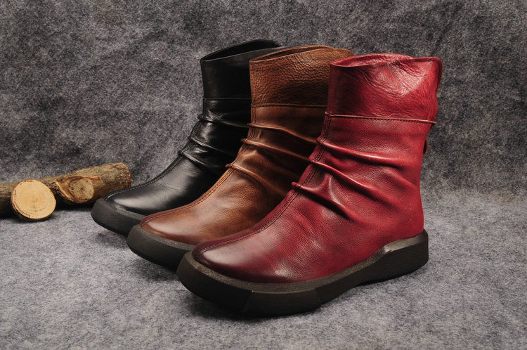 Bottes femme en En cuir - Ref 3354260 Image 25