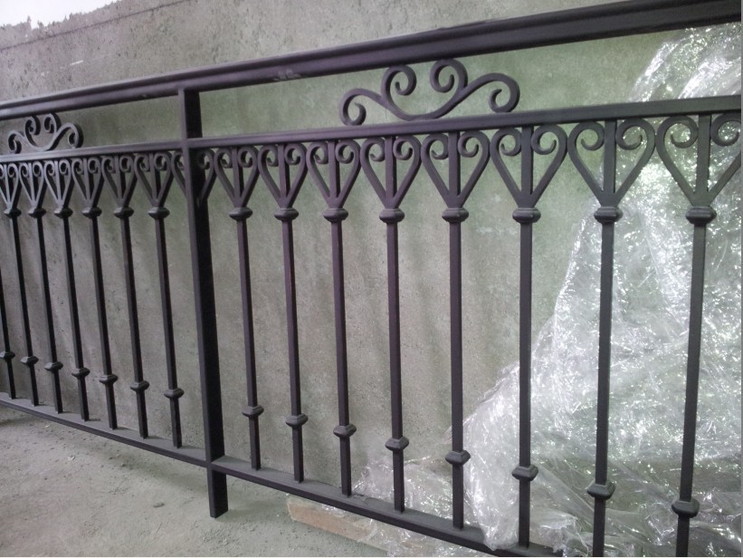 铁艺建筑护栏阁楼走廊栏杆防护栏家居客厅阳台栏杆围栏飘窗防护栏