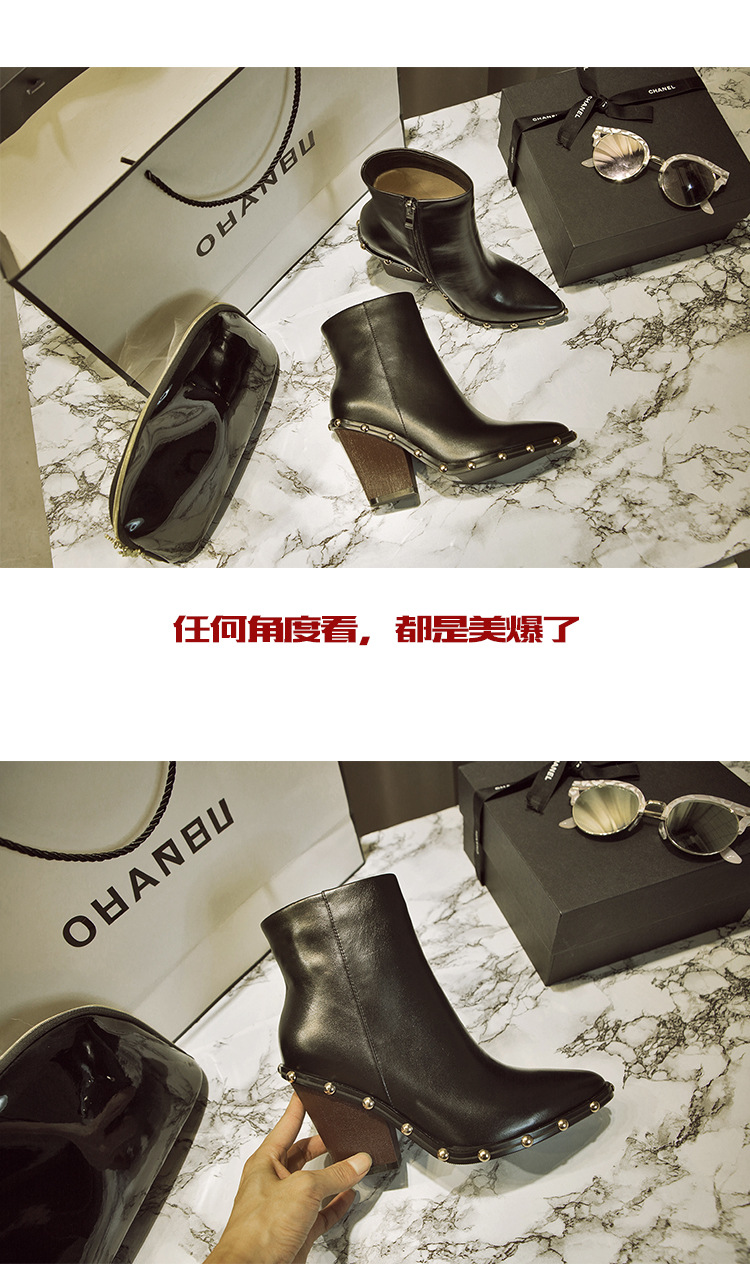 Bottes femme en En cuir - Ref 3354709 Image 24