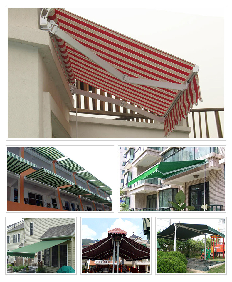 厂家批发铝合金雨棚商铺手摇伸缩遮阳蓬阳台遮雨棚户外伸缩遮阳棚-阿里巴巴