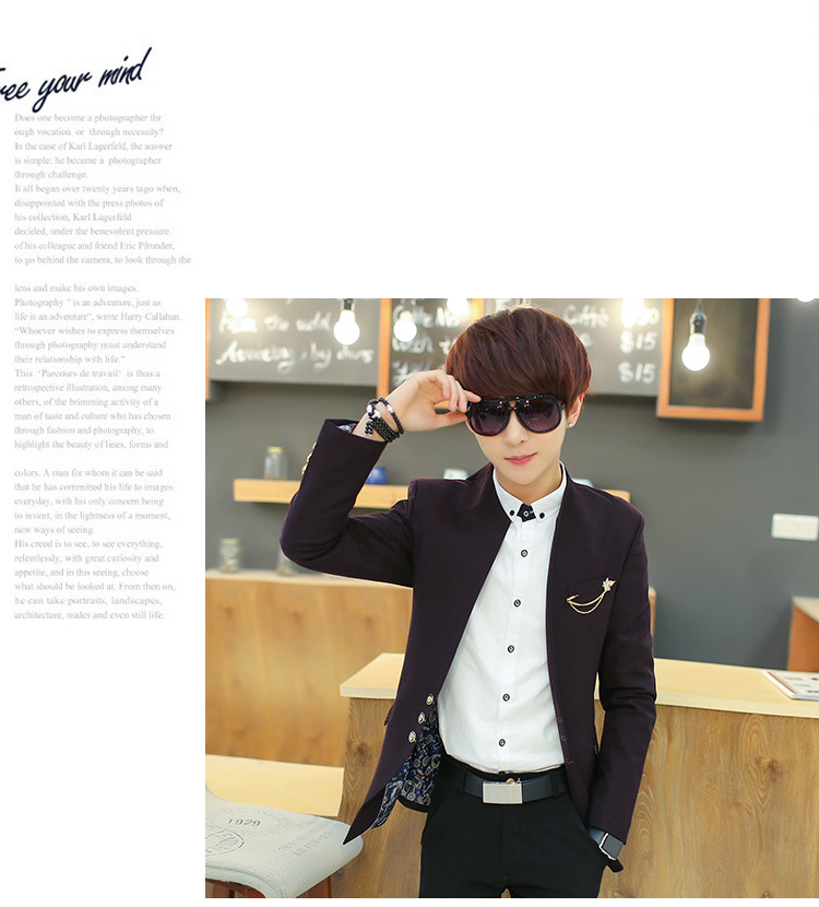 Costume homme en coton pour automne - Ref 1551423 Image 18