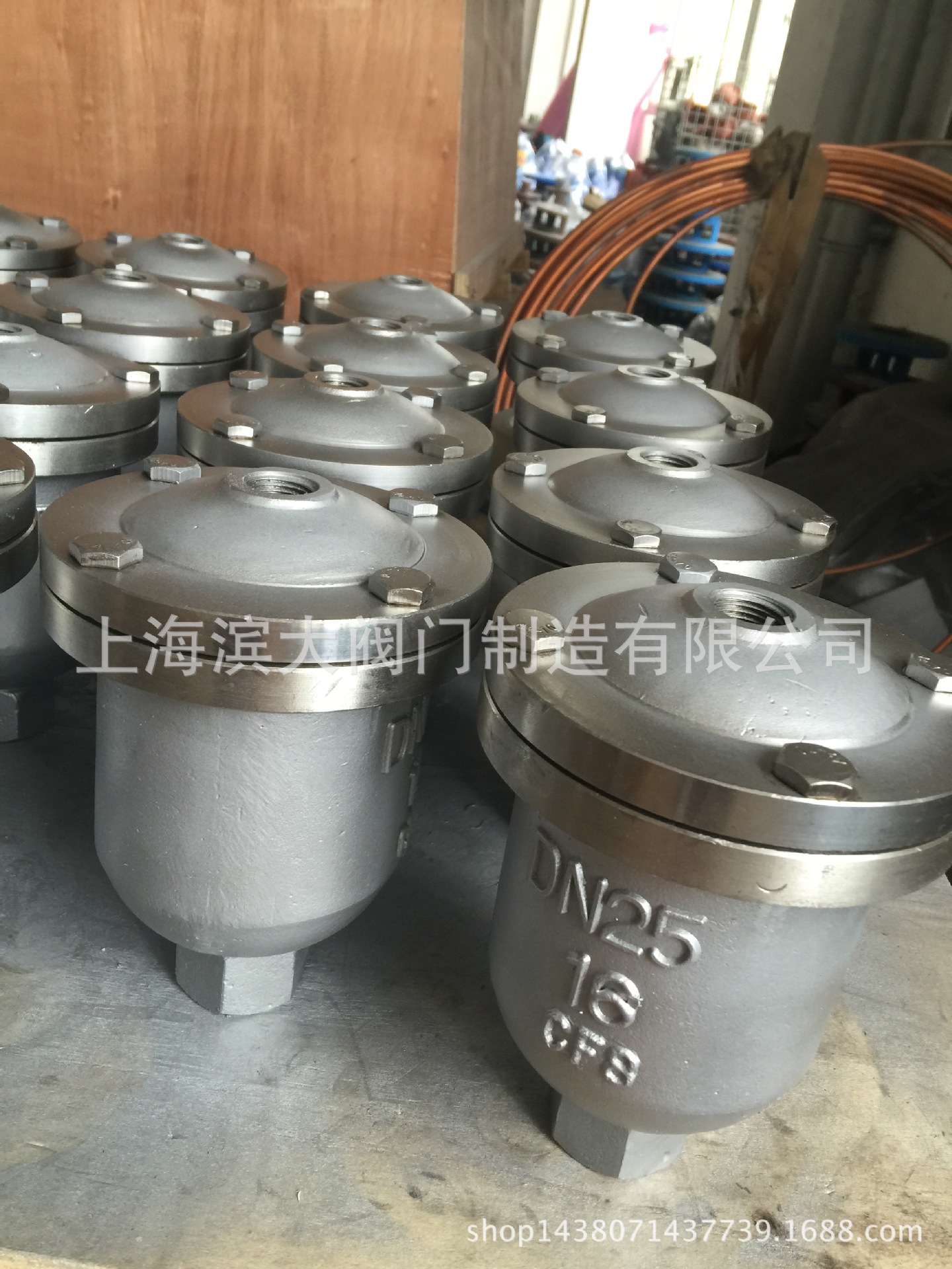 上海滨大阀门制造有限公司生产不锈钢微量排气阀ARVX