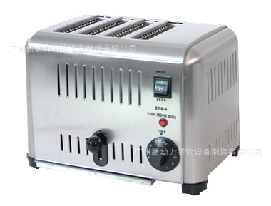 商业四片多士炉，商用四片多士烘焙设备，四片多士炉，吐司烘焙机