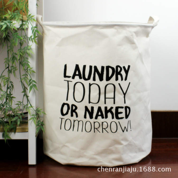 脏衣桶大圆桶客厅卧室杂物整理筐北欧风收纳桶|ms