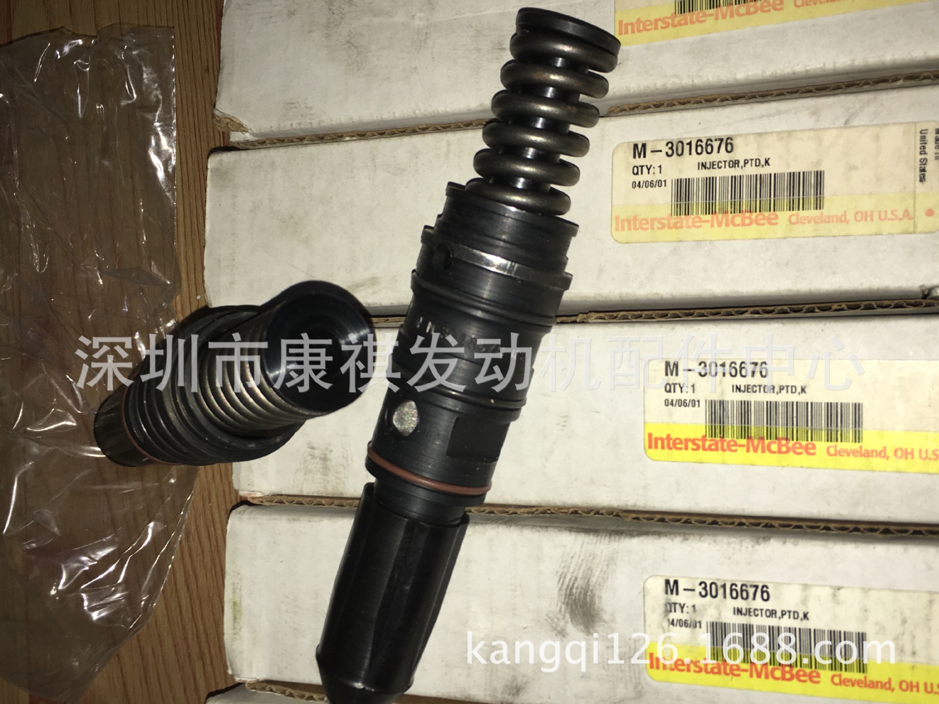 美国康明斯K19工程机械发动机喷油嘴总成M-3016676