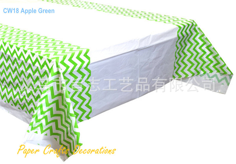 green-apple-chevron-plastic-ta