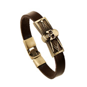 Vintage woven leather bracelet