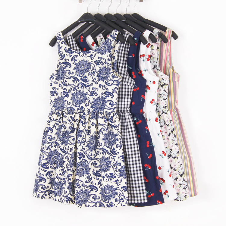 Summer retro tank top
