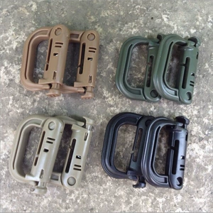 ITW GRIMLOC D-Type Outdoor Tactical Buckle, Maximum Load 90kg, Made in Zhejiang Province, Customization Available