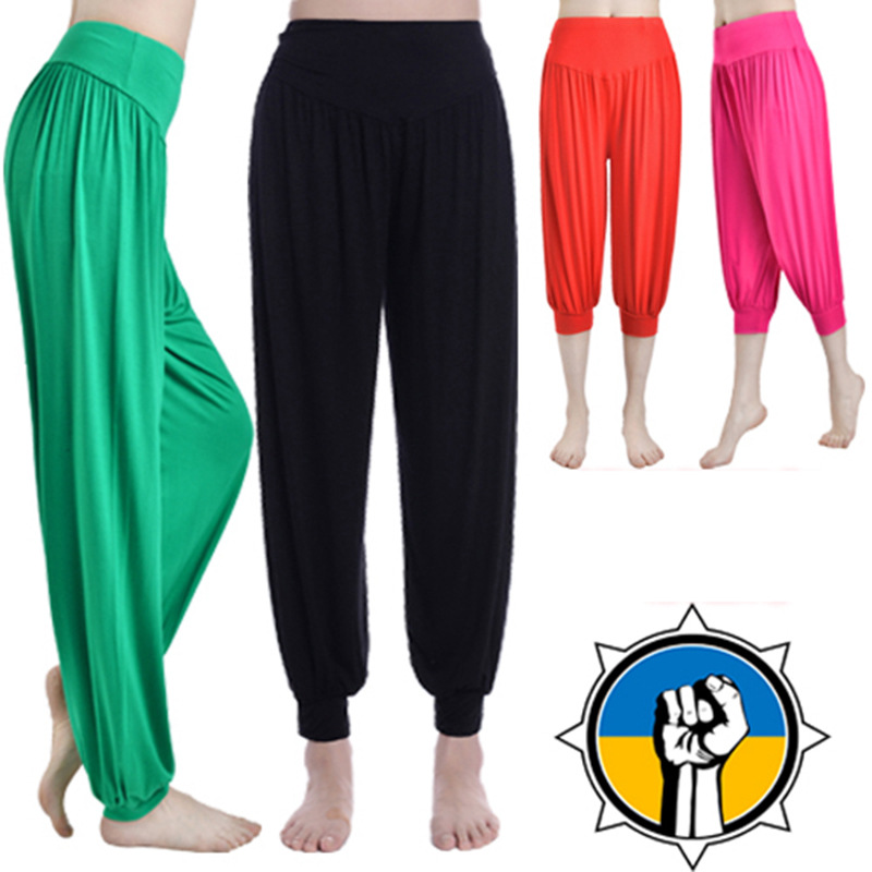 New Yoga Pants Spring and Summer Modal B...