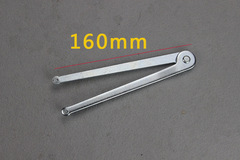 Adjustable angle grinder polishing wrench, telescopic adjustable pressure plate with different hole spacing universal upper wrench