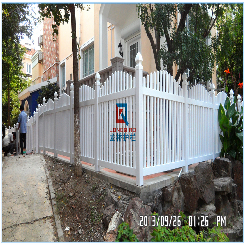 【龙桥护栏】新余美式护栏 新余美式pvc护栏 新余别墅护栏