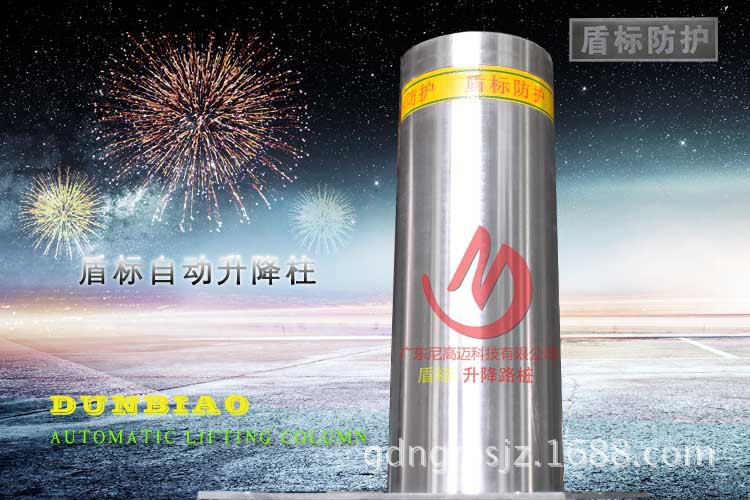 佛山厂家现货自动升降柱 防恐防撞升降柱 不锈钢警示路障升降柱