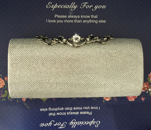 新品时尚潮品晚宴包镶钻手拿包好搭礼服包晚装包S1858