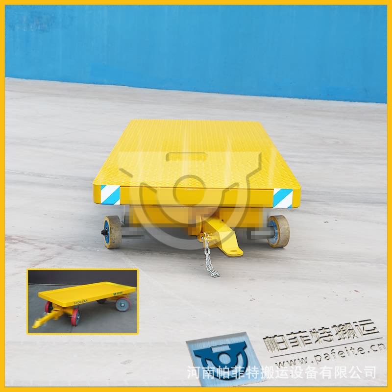 车间用平板牵引拖车