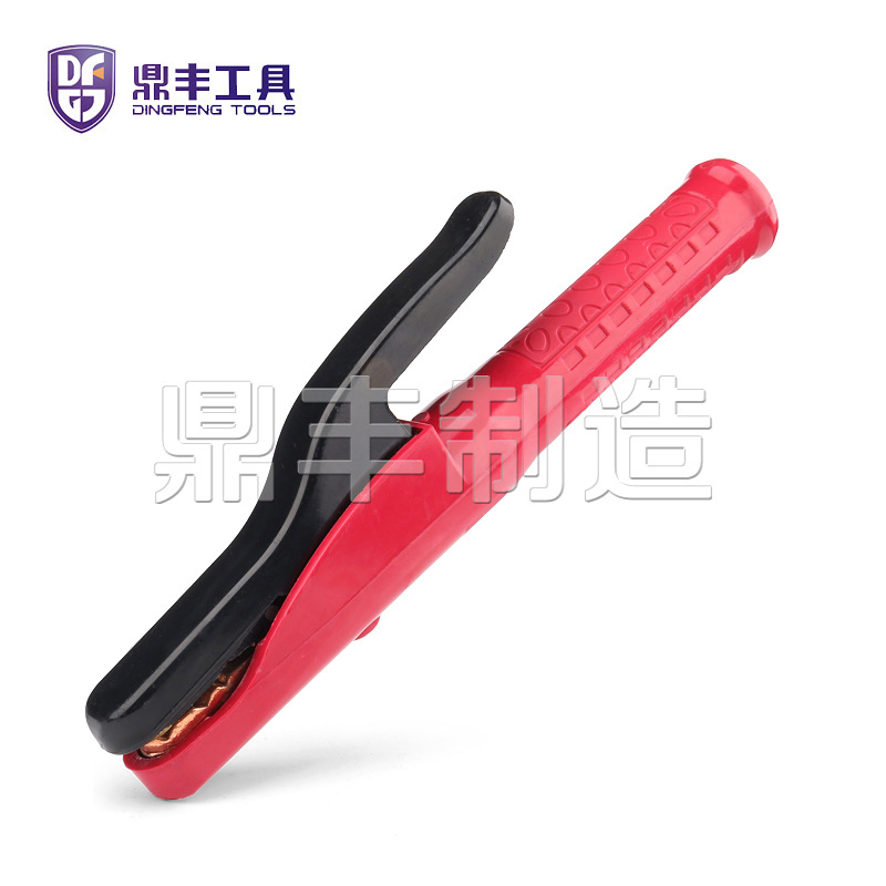 DF-1005红色手柄焊丰III号纯铜不易烫手800-2200电焊钳上下全铜！