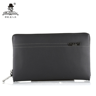 dioulaorentou手包 手拿包 男士 头层牛皮手包 真皮钱包 纯皮手抓|ms