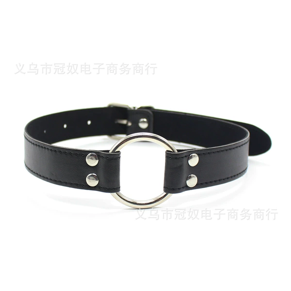 Iron ring leather needle buckle