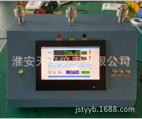 Пневматический автоматический контрольный стенд Huai'an Tianyi электрический контрольный блок источника давления гидравлический автоматический калибровочный стенд давления