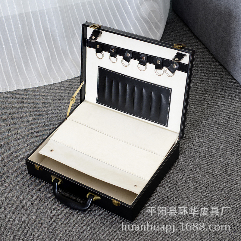 交房盒 皮质礼盒 钥匙交房箱 高档礼品包装皮盒  皮箱批发定制