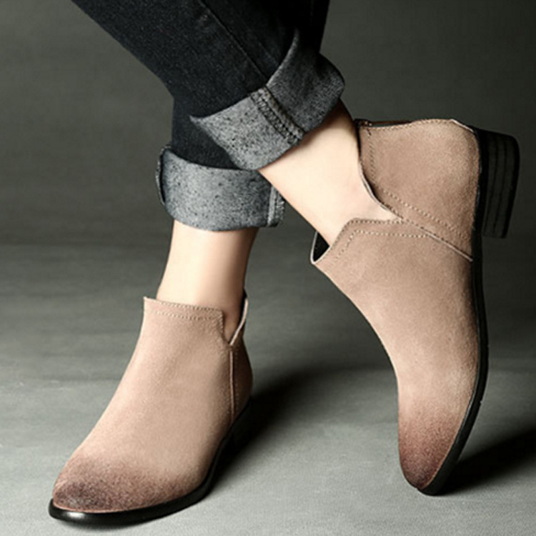 Bottes femme en En cuir - Ref 3354960 Image 5