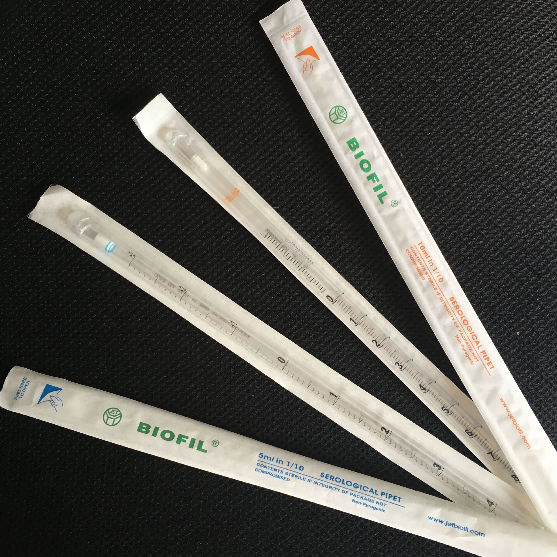 包邮塑料移液管1 2 5 10ml一次性刻度移液管灭菌单包装200支/箱