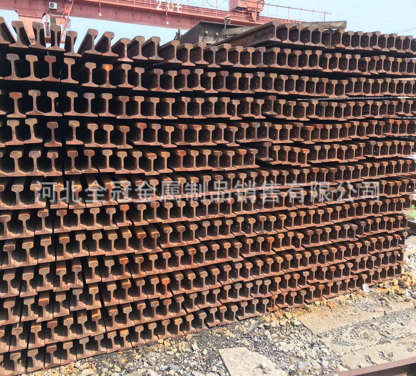 旧钢轨43kg 6.25米旧钢轨 12.5米再用道轨 可加工再用轨