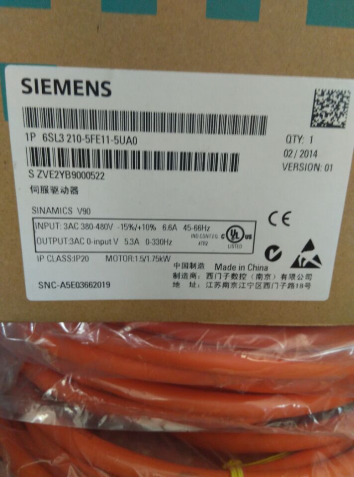 6SL3210-5FE11-5UA0������6SL321O-5FE11-5UAO V90�ŷ�����1.5KW