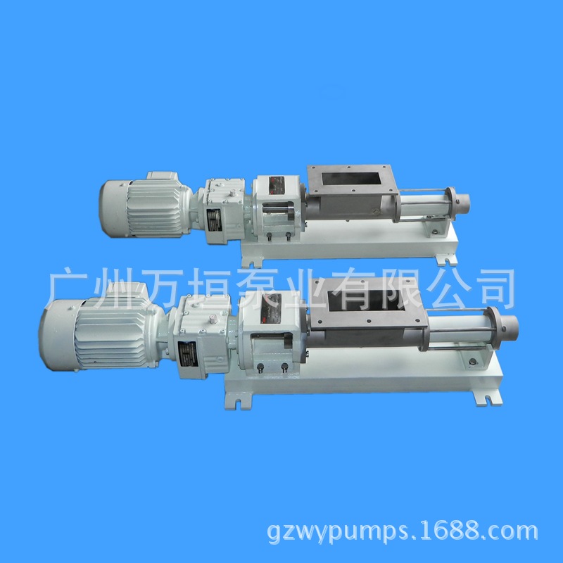 食品级方斗螺杆泵 高粘稠卫生酱料泵 辣酱泵 果酱泵