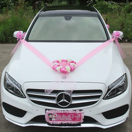 婚车装饰用品;鲜花花艺制品;仿真绿植