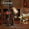 Robot, retro coffee bar creative table lamp