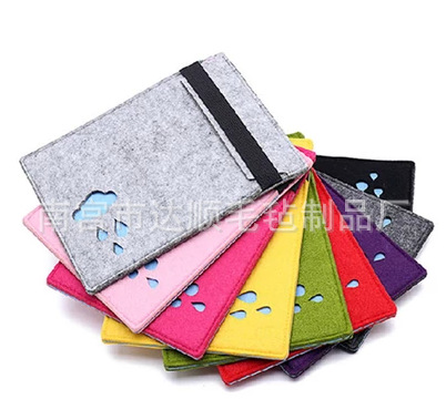 DIY personality iPad air/4/3/mini2 tablet felt liner bag/protective case/carrying case