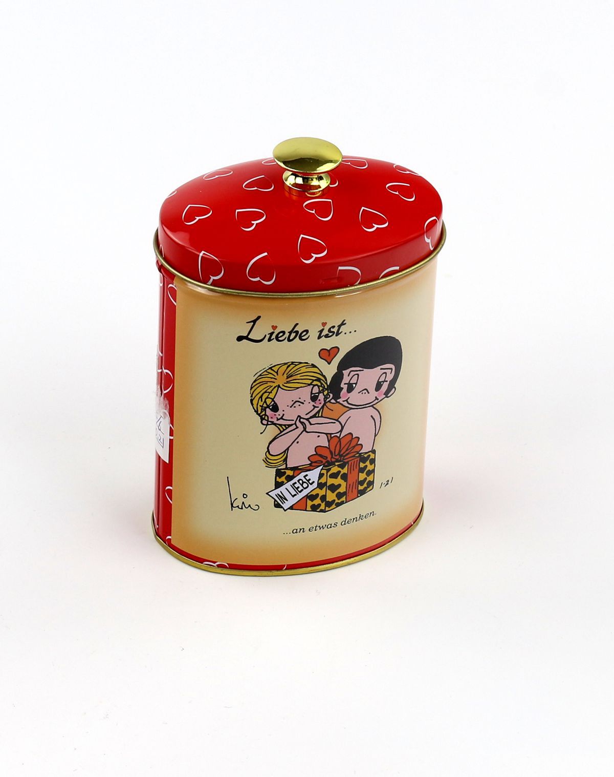 食品马口铁盒孩童饼干罐小茶叶罐糖果罐带手柄套罐椭圆厂家