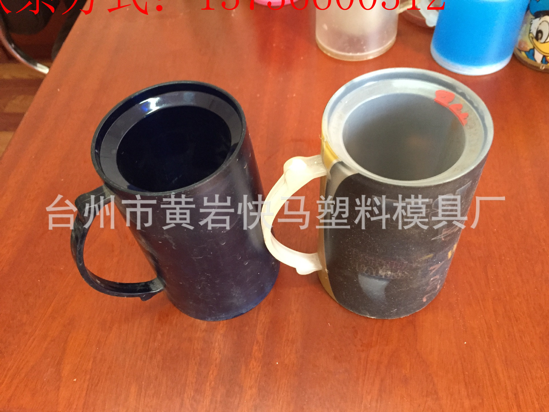 厂家制造塑料日用品杯 保温杯套 背带水杯注塑模具 冰杯塑胶模具