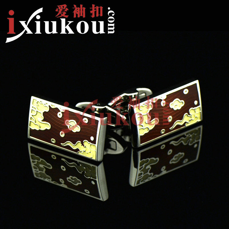 ixiukou love cufflinks auspicious cloud...