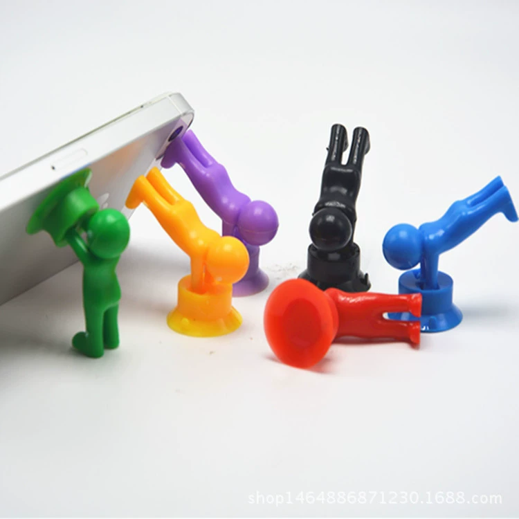 Humanoid Hercules Ленивый держатель для мобильного телефона Многофункциональный автомобильный силиконовый держатель на присоске для планшета Портативный