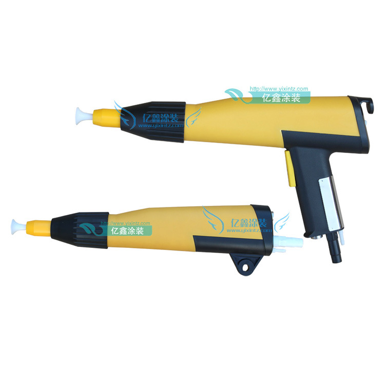 安本静电喷枪枪壳 自动枪壳壳体 粉末粉体喷枪配件 黄色